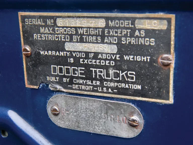 1936 Dodge L/M/R Series - Image 11 of 12