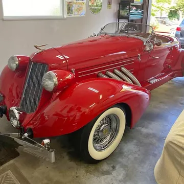 1936 Ford 852 Auburn Boattail Speedster