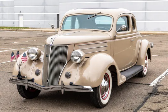 1936 Ford Model 68 5-Window Coupe