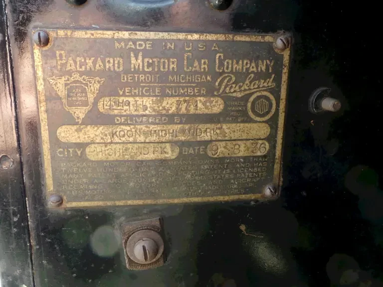 1936 Packard Eight - Image 12 of 14