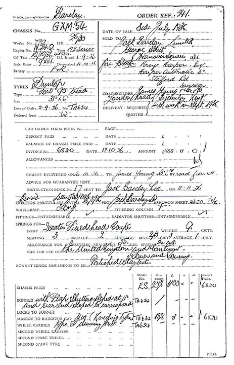 1936 Rolls-Royce 20/25 - Image 2 of 4