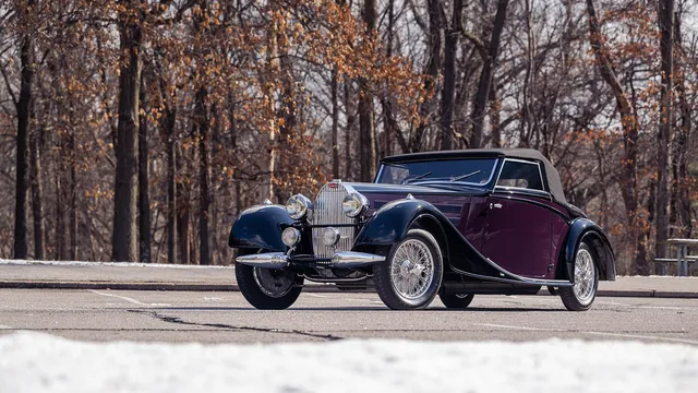 1937 Bugatti Type 57C Vanvooren Roadster