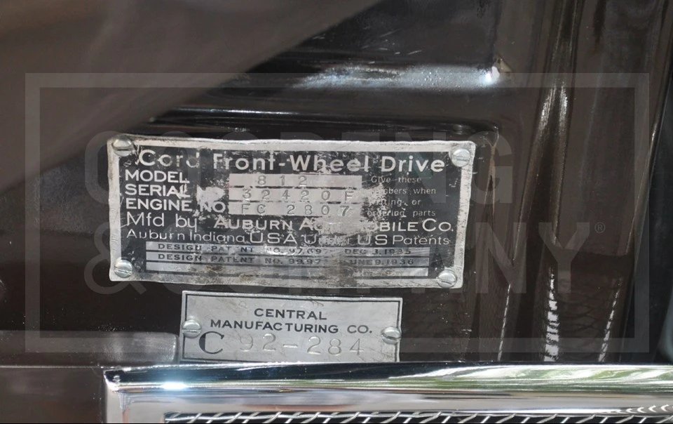 1937 Cord 810 & 812 - Image 9 of 9