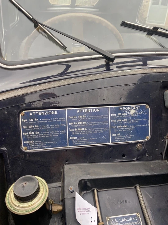 1937 Lancia - Image 9 of 13