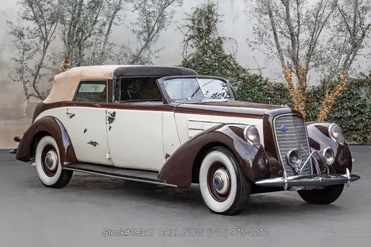 1937 Lincoln Model K V12 Convertible Sedan