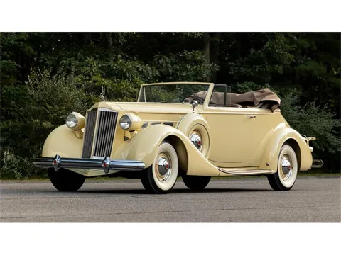1937 Packard Super Eight Convertible Victoria