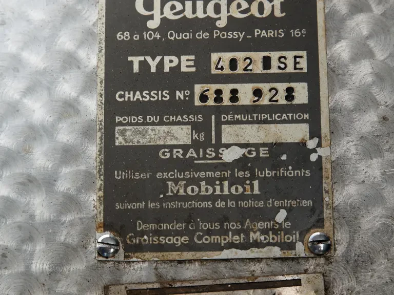 1937 Peugeot - Image 18 of 23