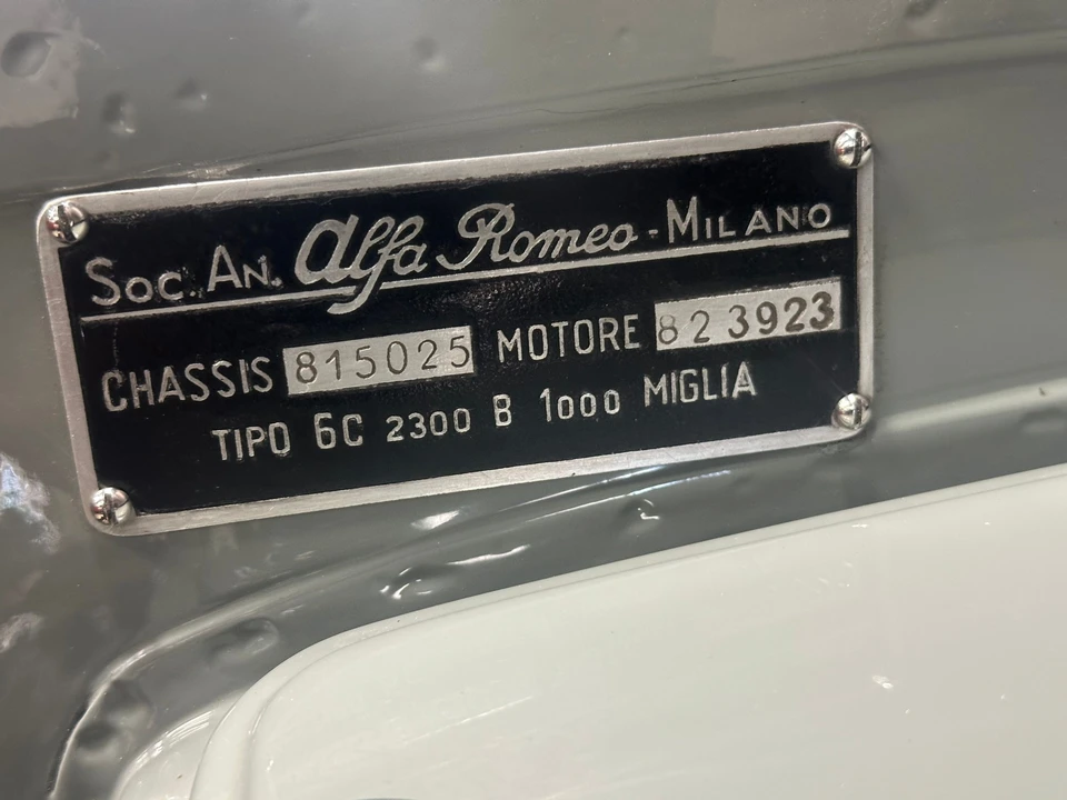 1938 Alfa Romeo 6C 2300 - Image 10 of 31