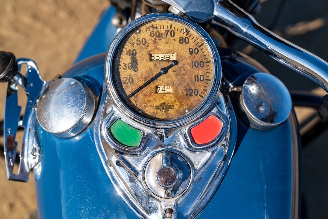 1938 Harley-Davidson Knucklehead - Image 6 of 10