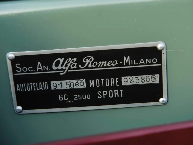 1939 Alfa Romeo 6C 2500 - Image 15 of 31