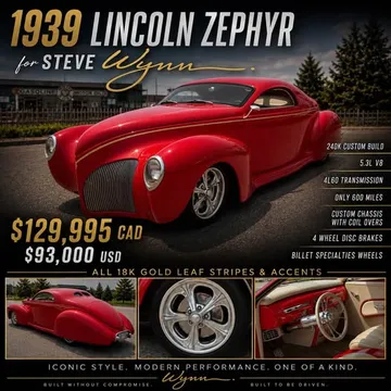 1939 Lincoln Zephyr Coupe
