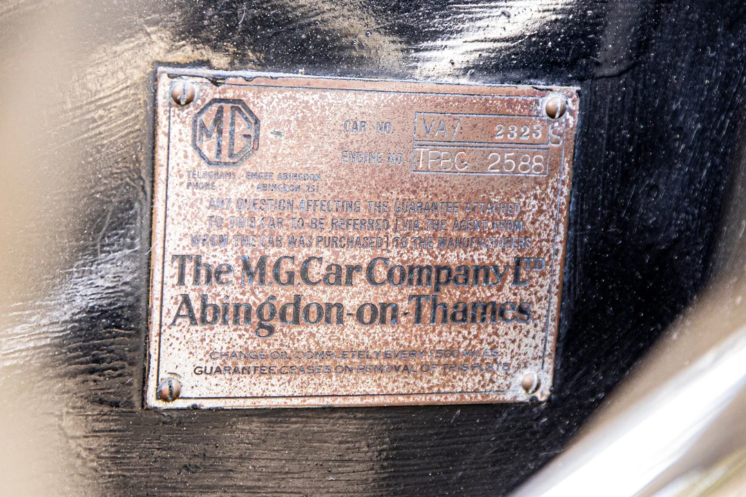 1939 MG T-Type - Image 8 of 19