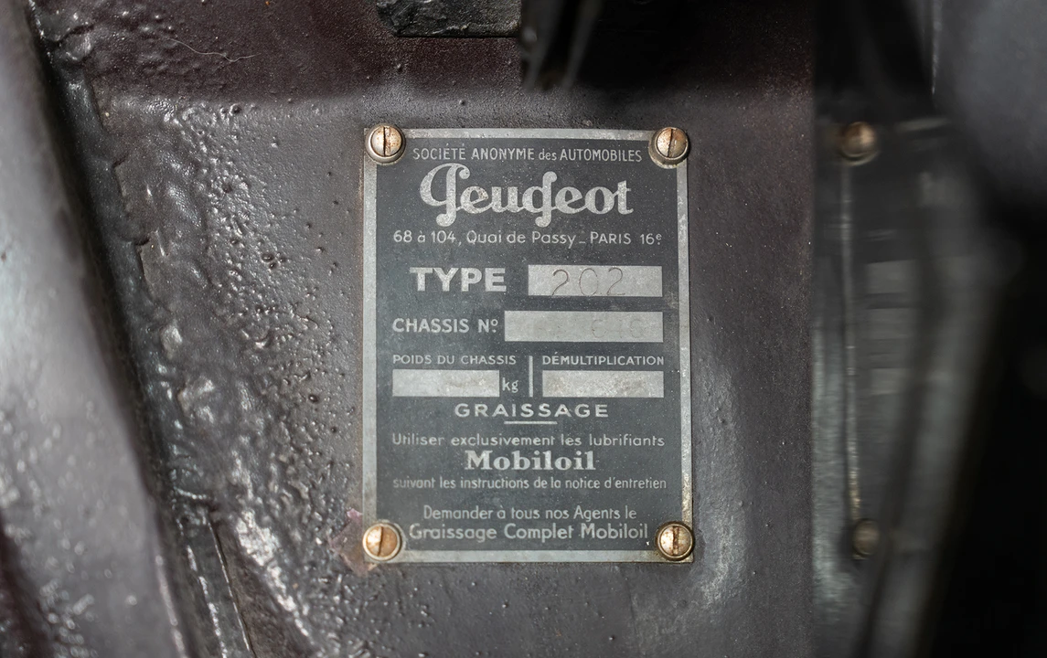 1939 Peugeot - Image 29 of 31