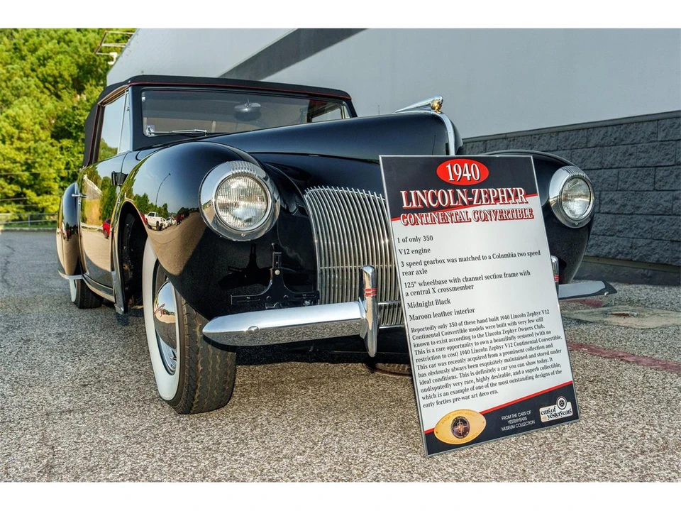1940 Lincoln Continental 1st Gen - Image 9 of 31