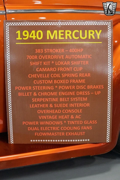 1940 Mercury Eight - Image 3 of 12