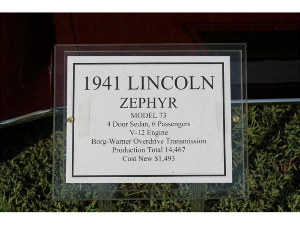 1941 Lincoln Zephyr - Image 14 of 23