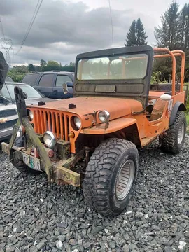 1941 Willys Jeep CJ 2A Orange