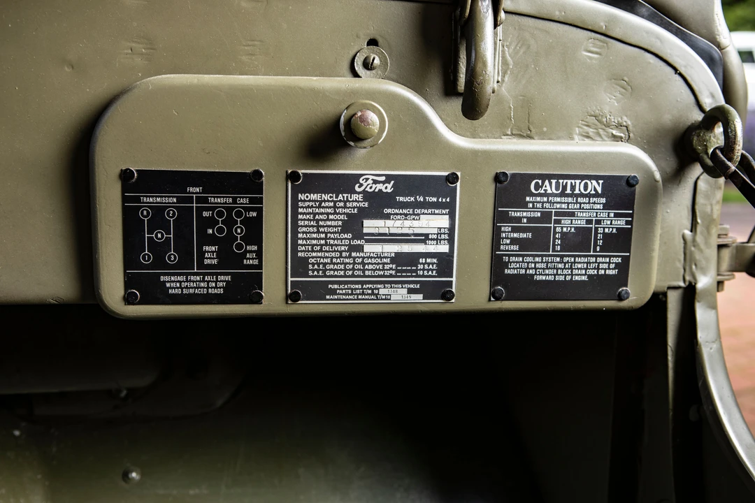 1944 Ford Military Vehicles - Image 3 of 25