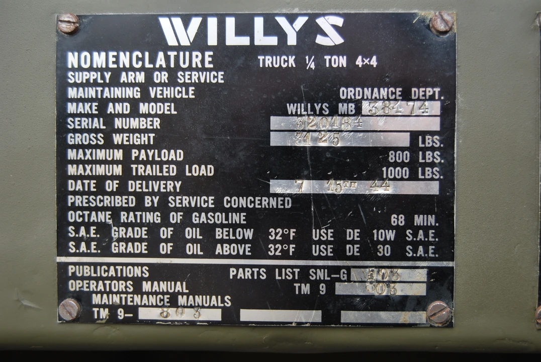 1944 Willys MB - Image 3 of 14