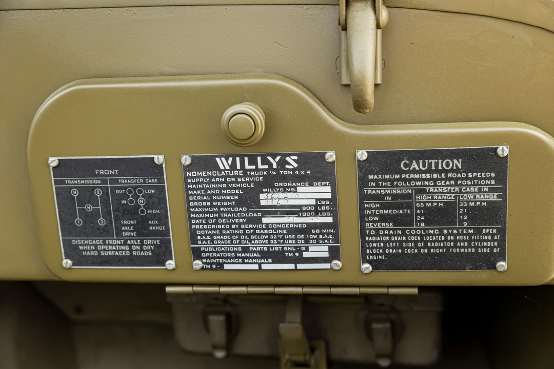 1944 Willys MB - Image 20 of 31
