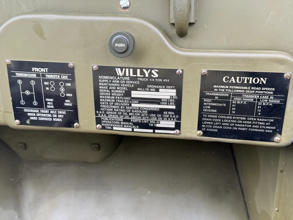 1944 Willys MB - Image 11 of 19