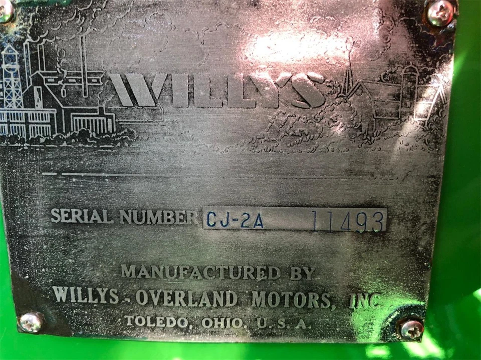 1945 Jeep Willys CJ2A - Image 15 of 17