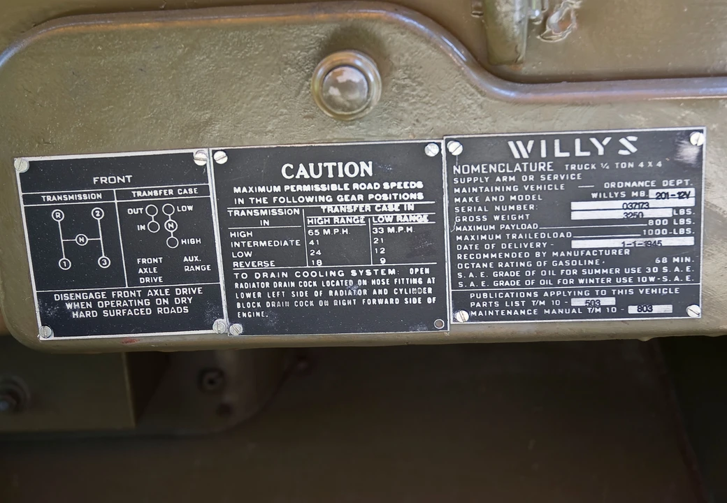 1945 Willys MB - Image 5 of 18