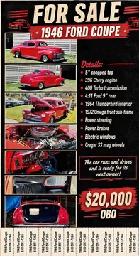 1946 Ford GT Coupe
