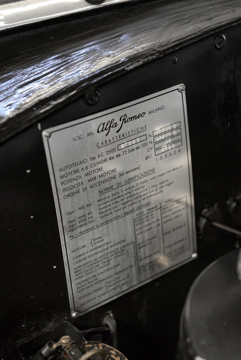 1947 Alfa Romeo 6C 2500 - Image 30 of 31