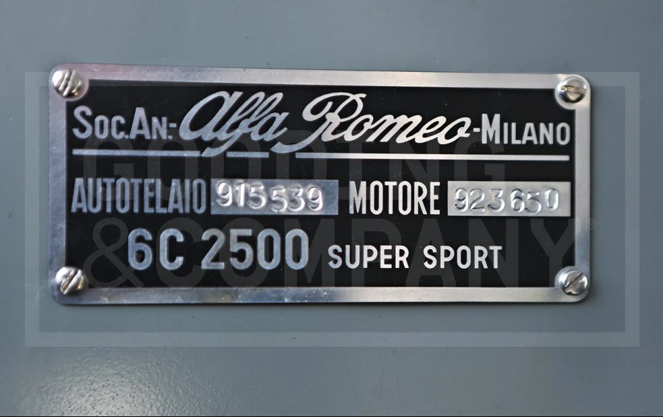 1947 Alfa Romeo 6C 2500 - Image 19 of 19