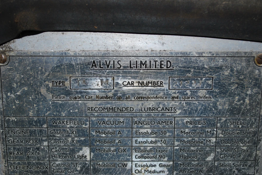 1947 Alvis - Image 2 of 5