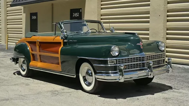1947 Chrysler Town & Country Convertible