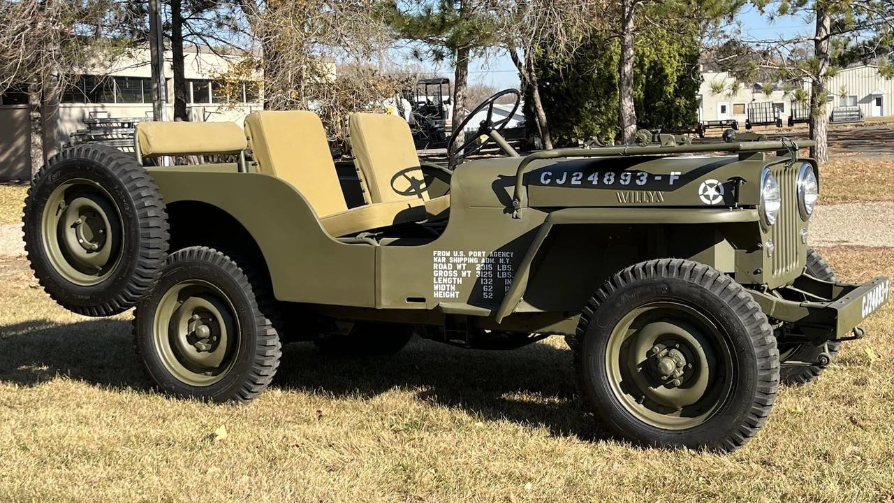 1947 Jeep Willys CJ2A - Image 2 of 10