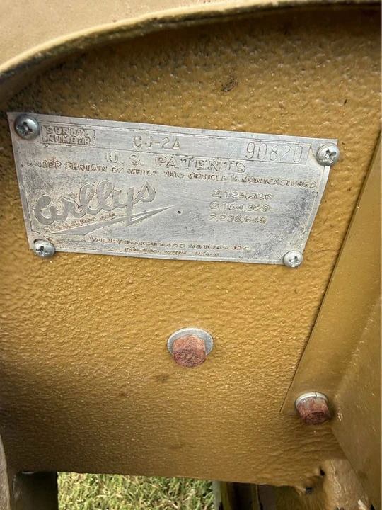 1947 Jeep Willys CJ2A - Image 8 of 8