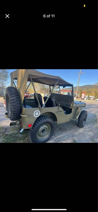 1947 Willys CJ-2A - Image 6 of 9