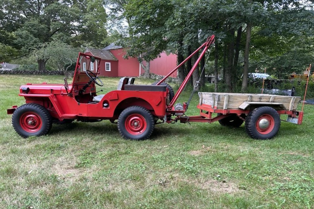 Single-Family-Owned 1947 Willys CJ-2A w/Trailer