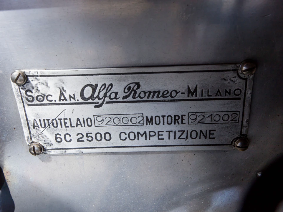 1948 Alfa Romeo 6C 2500 - Image 19 of 31