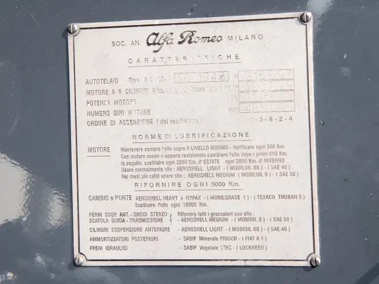 1948 Alfa Romeo 6C 2500 - Image 30 of 31