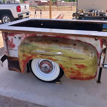 1948 Ford Bed Bar Conversion