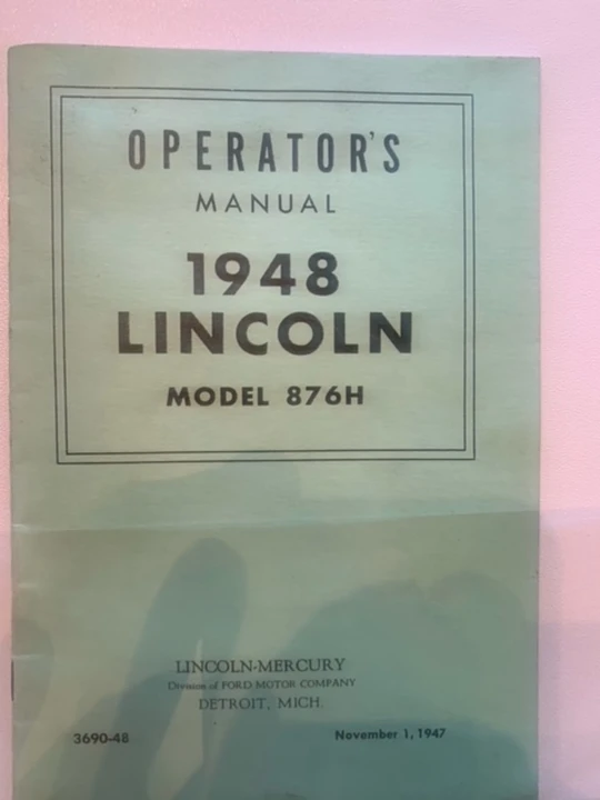 1948 Lincoln Continental 1st Gen - Image 10 of 12