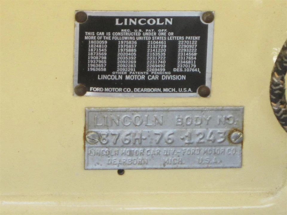 1948 Lincoln Continental 1st Gen - Image 20 of 31