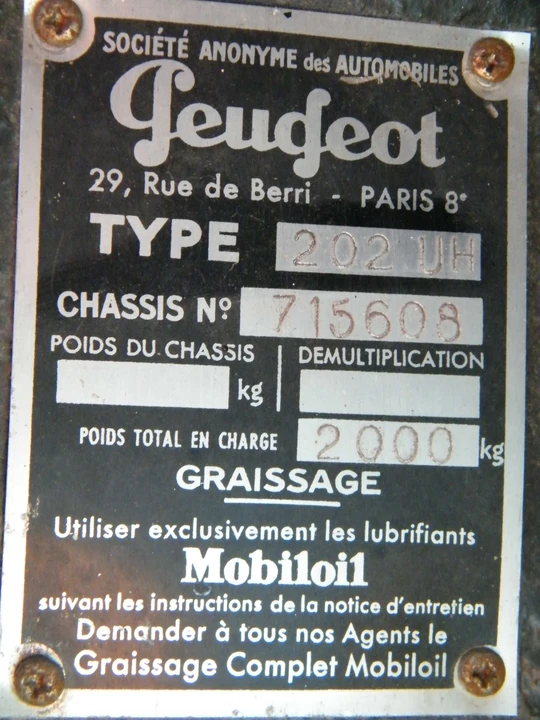 1948 Peugeot - Image 4 of 11