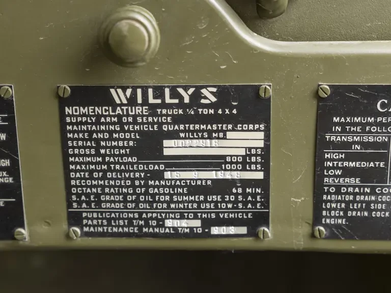 1948 Willys CJ-2A - Image 30 of 31