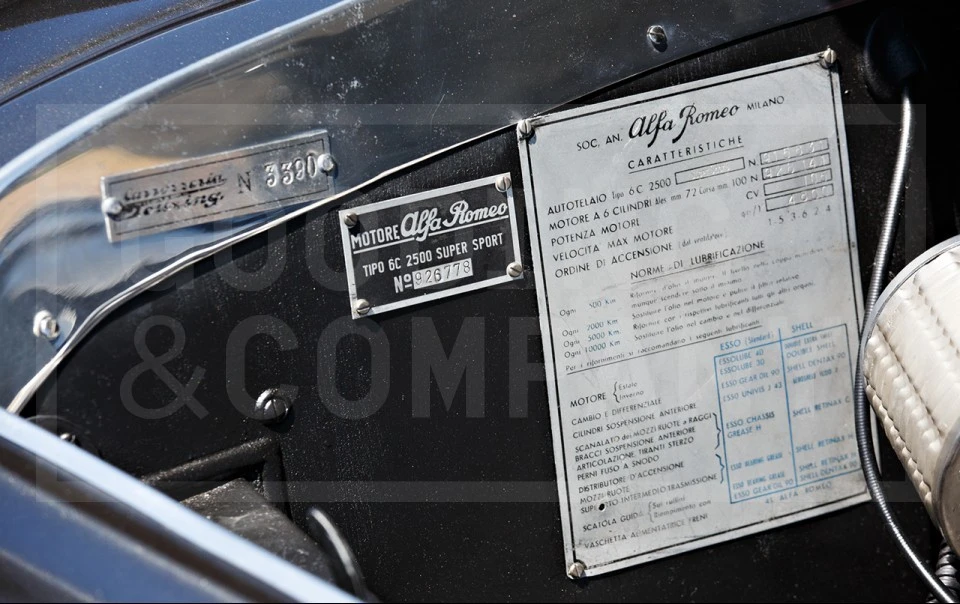 1949 Alfa Romeo 6C 2500 - Image 19 of 21
