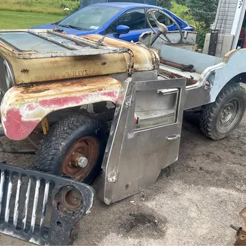 1949 Jeep CJ3A Parts