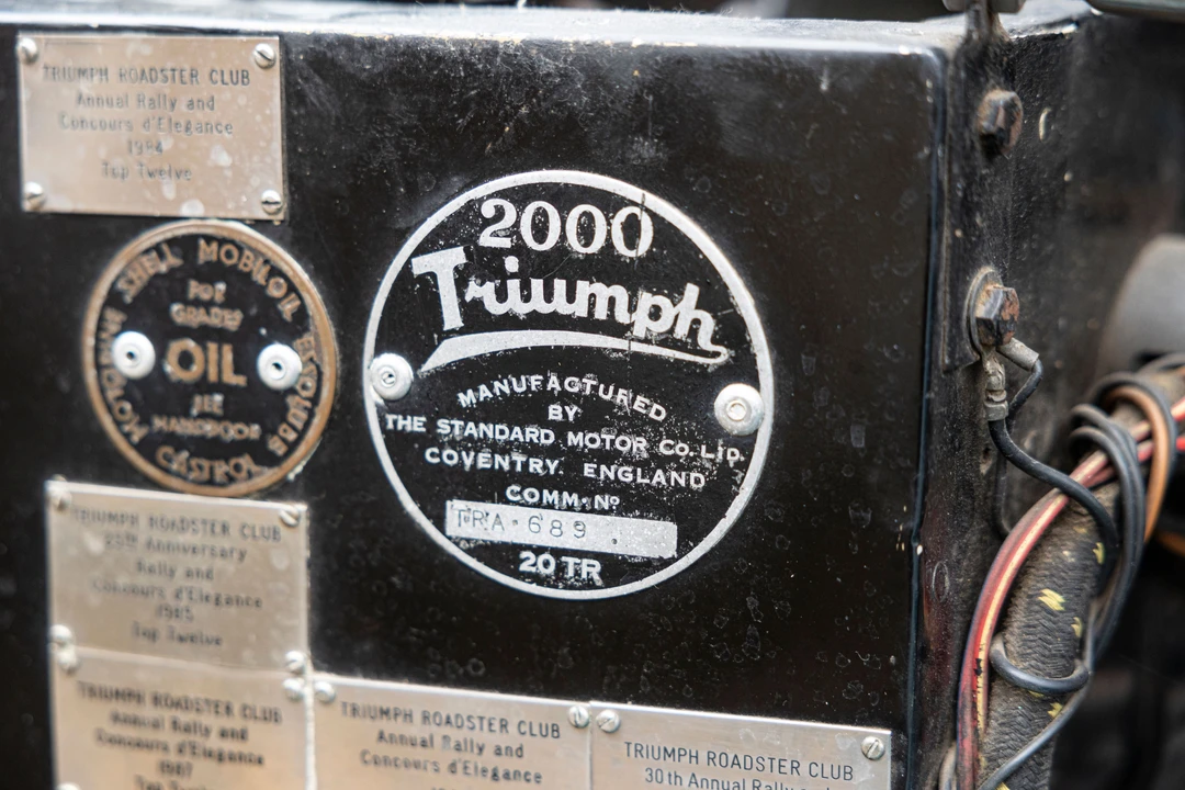1949 Triumph 2000 Roadster - Image 8 of 31
