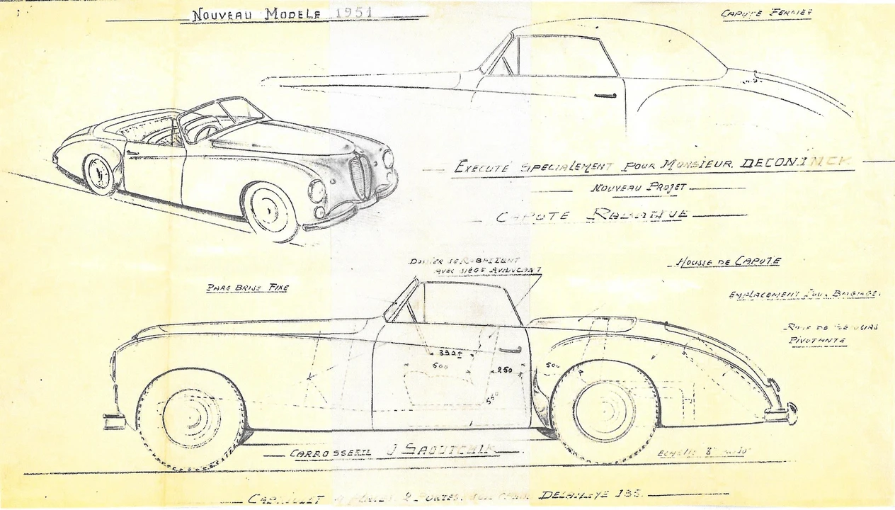 1950 Delahaye 135 - Image 2 of 23