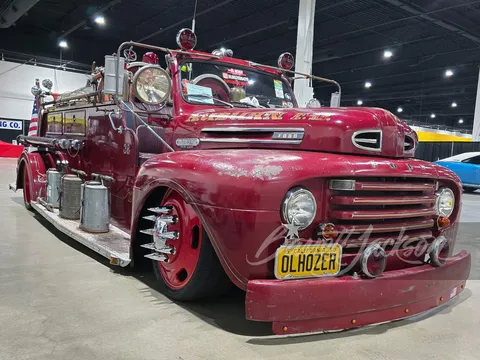 1950 Ford Van Pelt Custom Fire Truck
