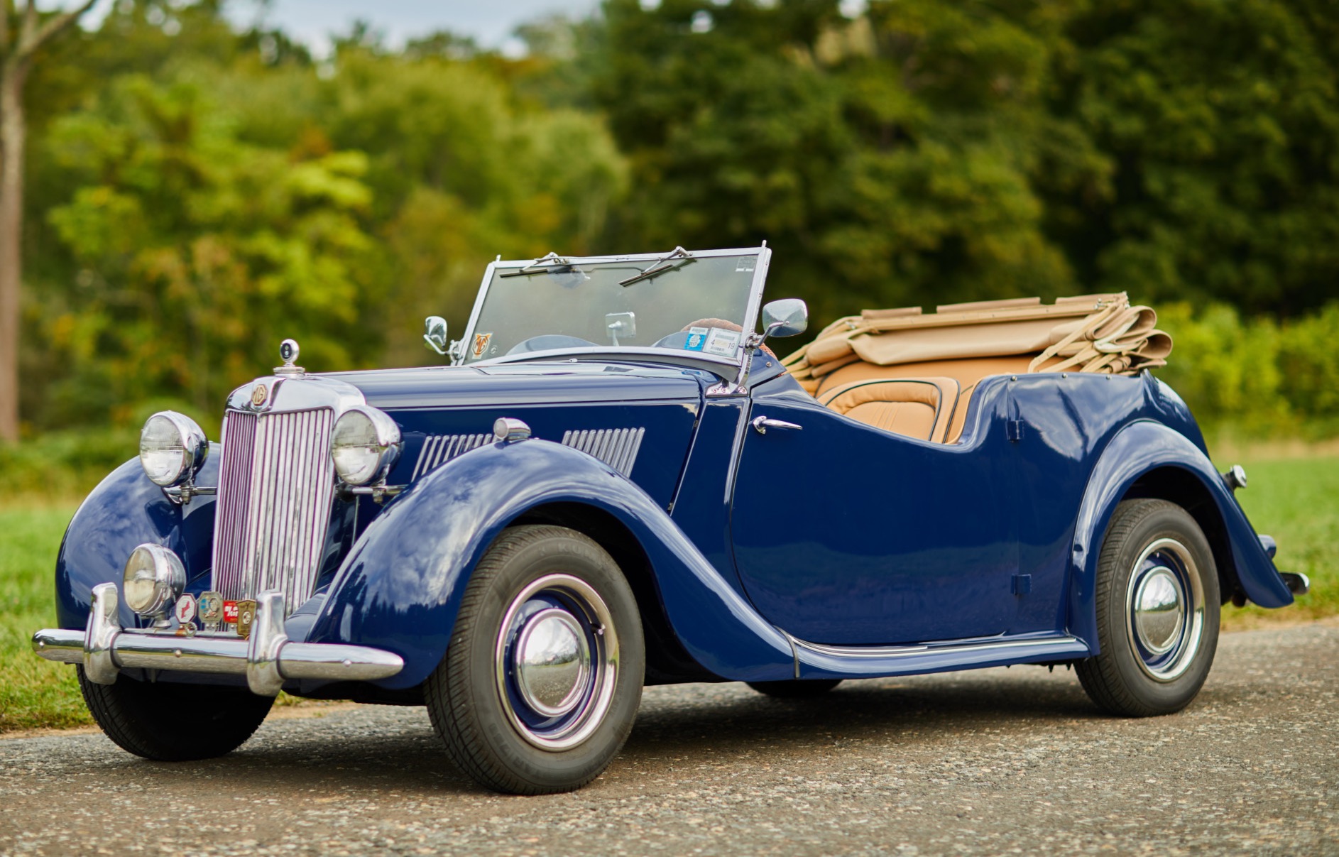 1950 MG Y Tourer