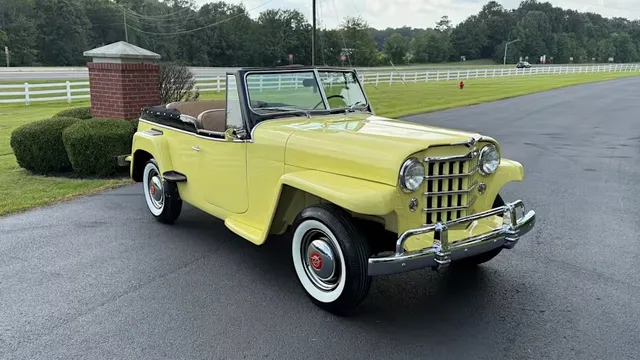 1950 Willys-Overland Jeepster Roadster